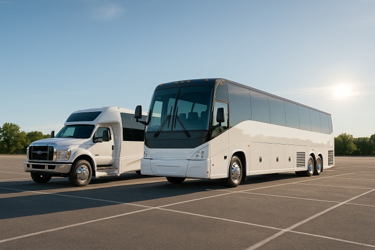 Charter Bus in Concord