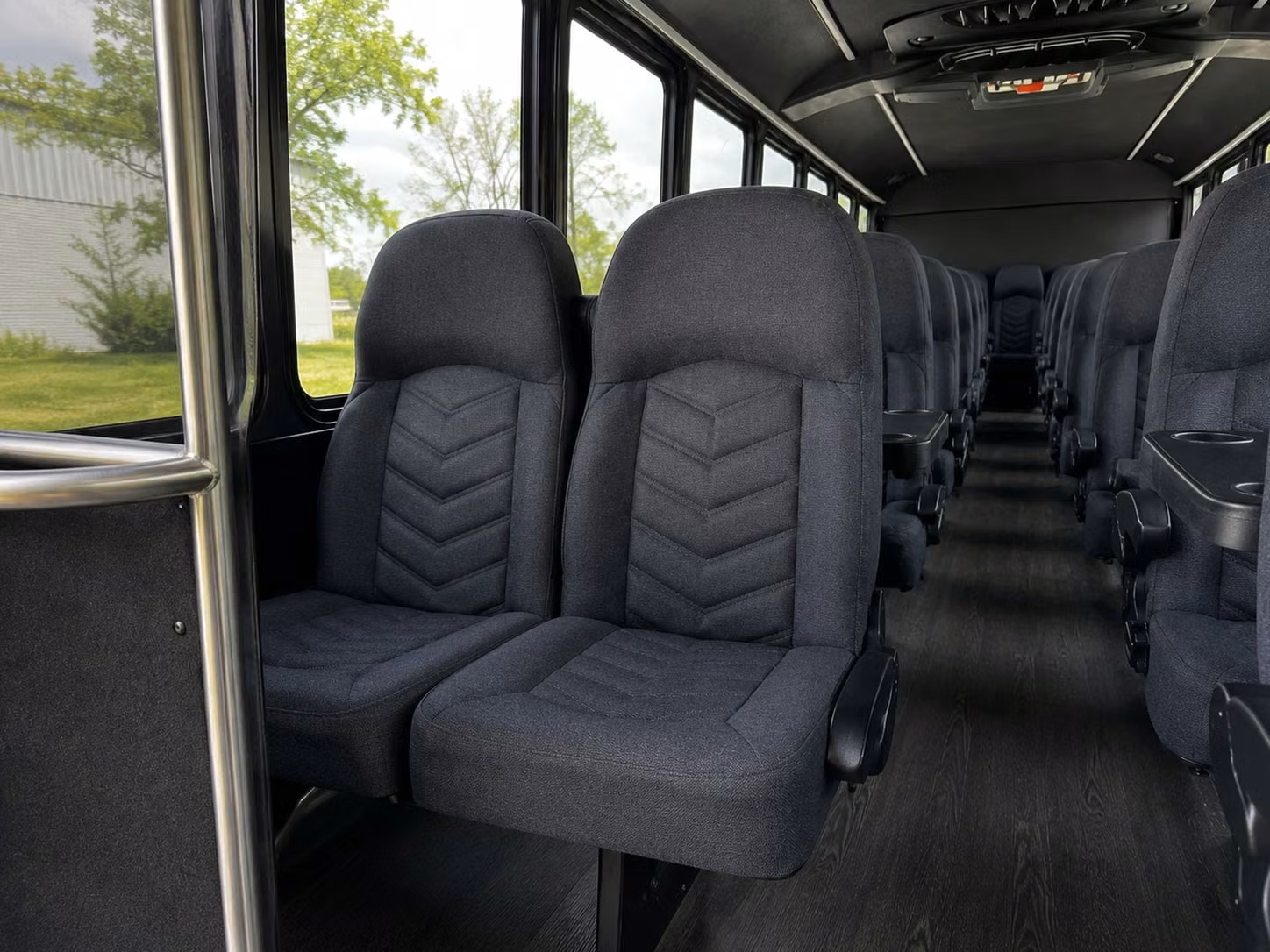 18 passenger minibus inside