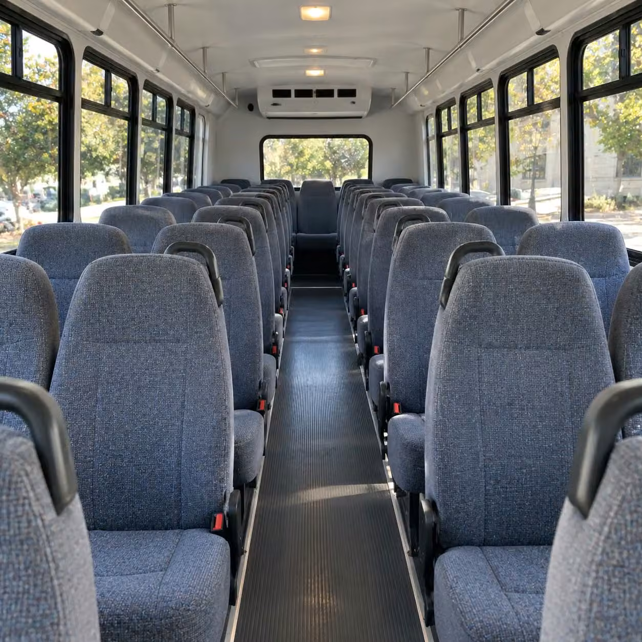 35 passenger minibus interior