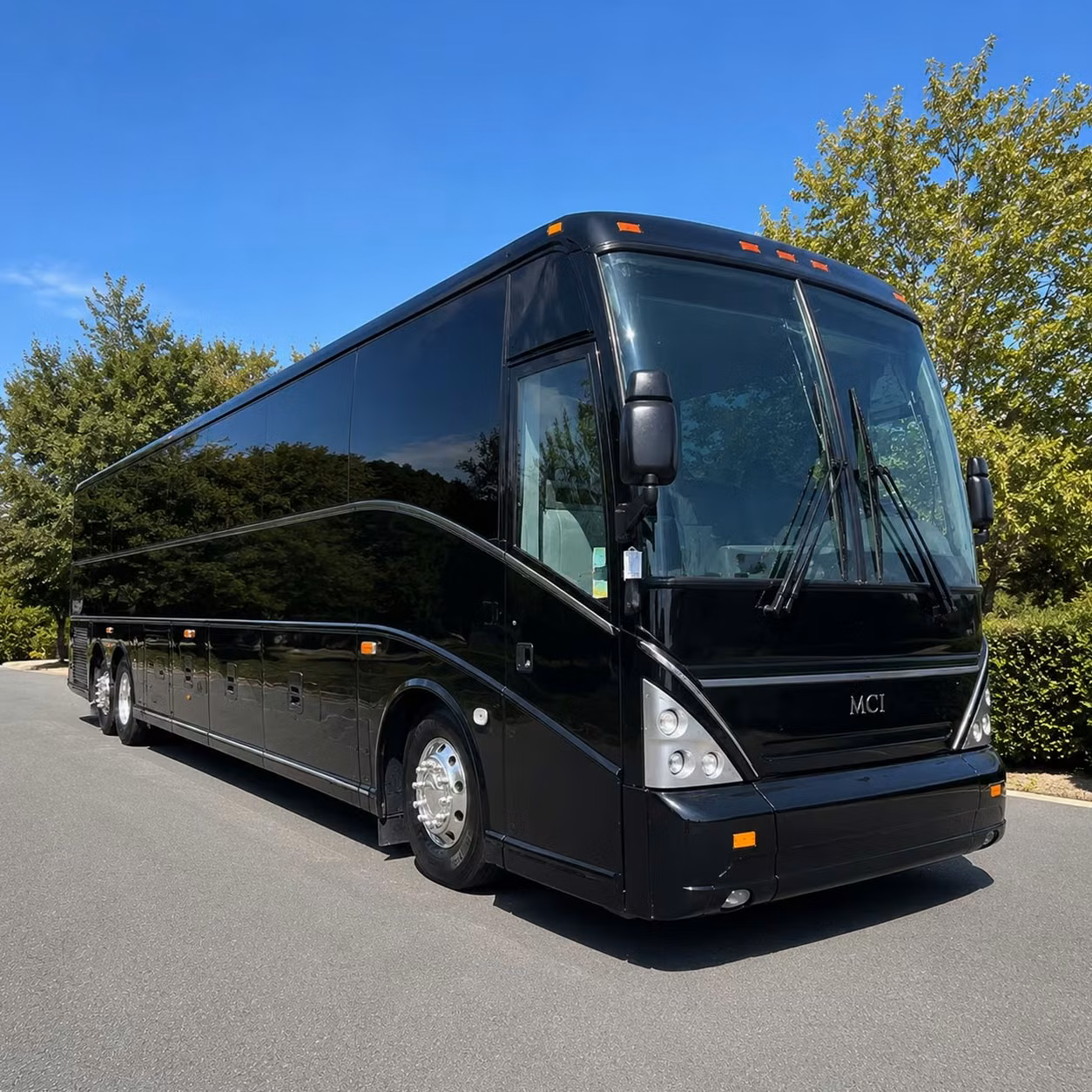 56 passenger charter bus