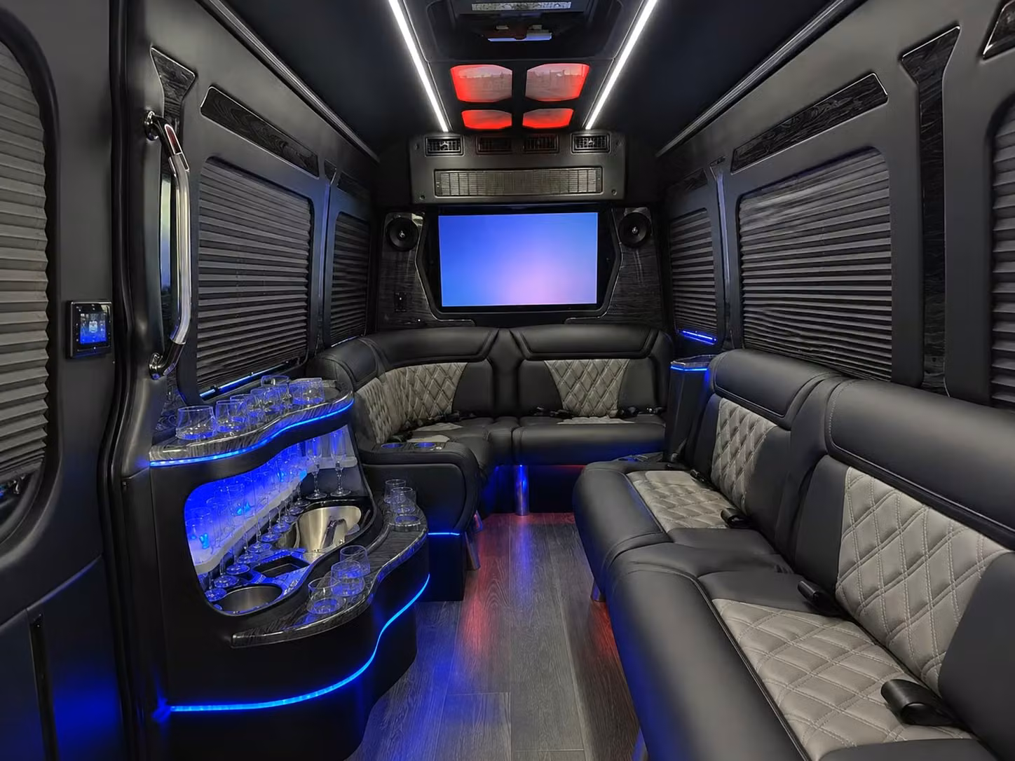 government conference event shuttle bus rentals in concord