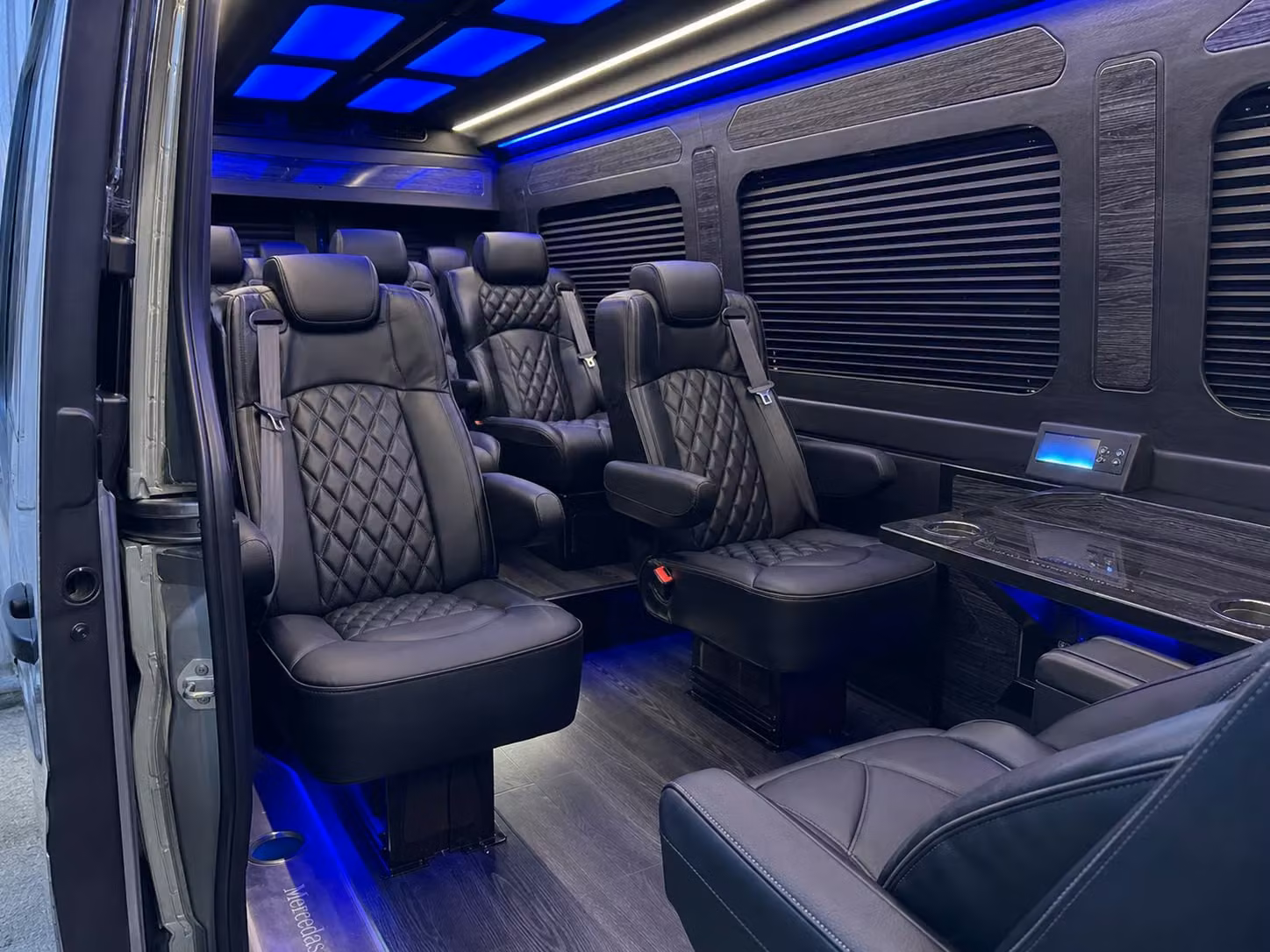 sprinter van transportation for groups and events across concord